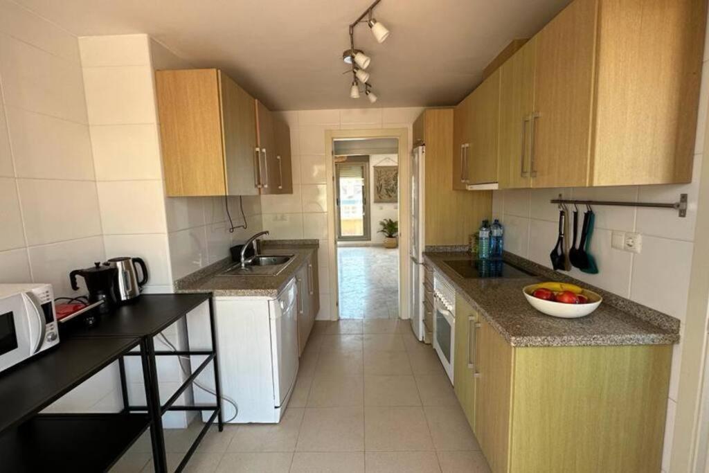 شقة Atico Puerto Marina 2 Hab Con Piscina, 500M De La Plata توريمولينوس المظهر الخارجي الصورة