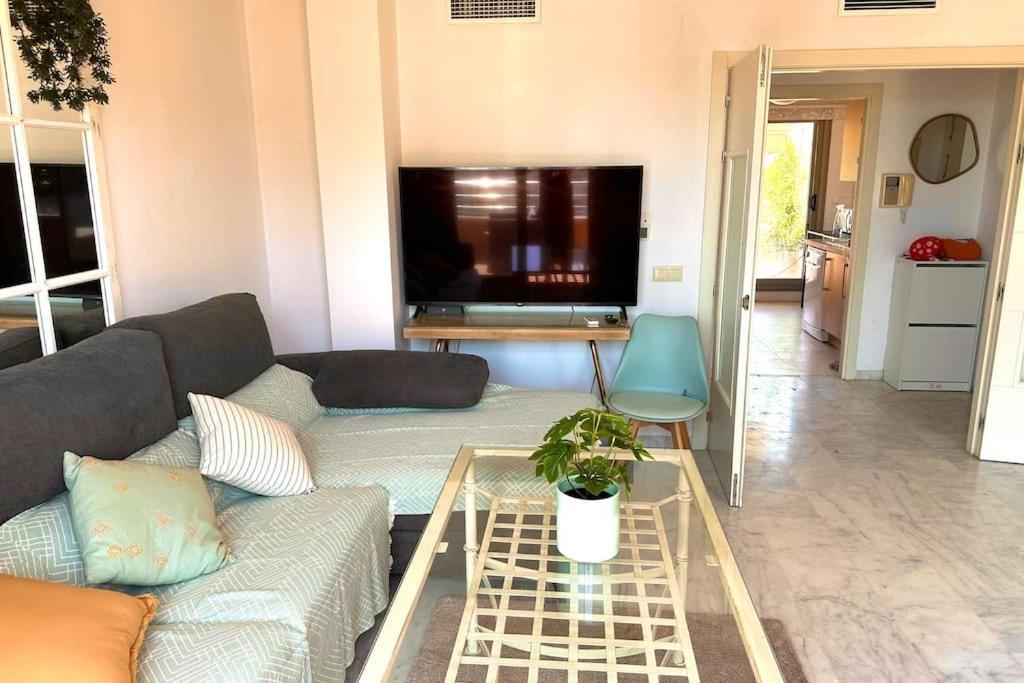شقة Atico Puerto Marina 2 Hab Con Piscina, 500M De La Plata توريمولينوس المظهر الخارجي الصورة