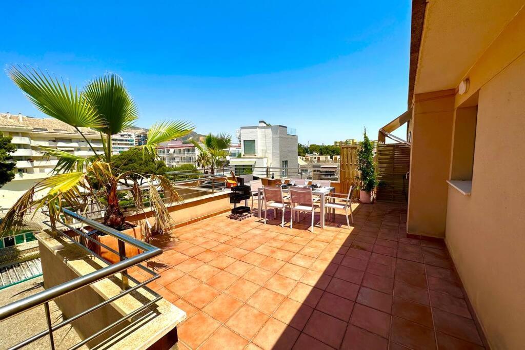 شقة Atico Puerto Marina 2 Hab Con Piscina, 500M De La Plata توريمولينوس المظهر الخارجي الصورة