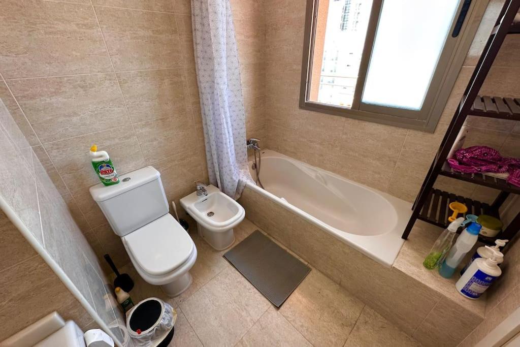 شقة Atico Puerto Marina 2 Hab Con Piscina, 500M De La Plata توريمولينوس المظهر الخارجي الصورة