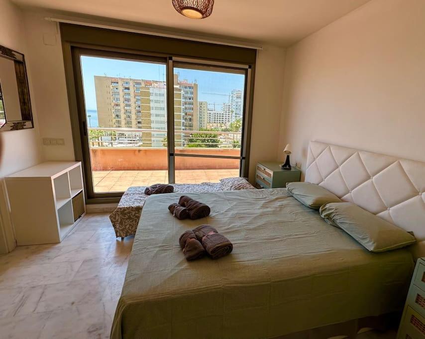 شقة Atico Puerto Marina 2 Hab Con Piscina, 500M De La Plata توريمولينوس المظهر الخارجي الصورة