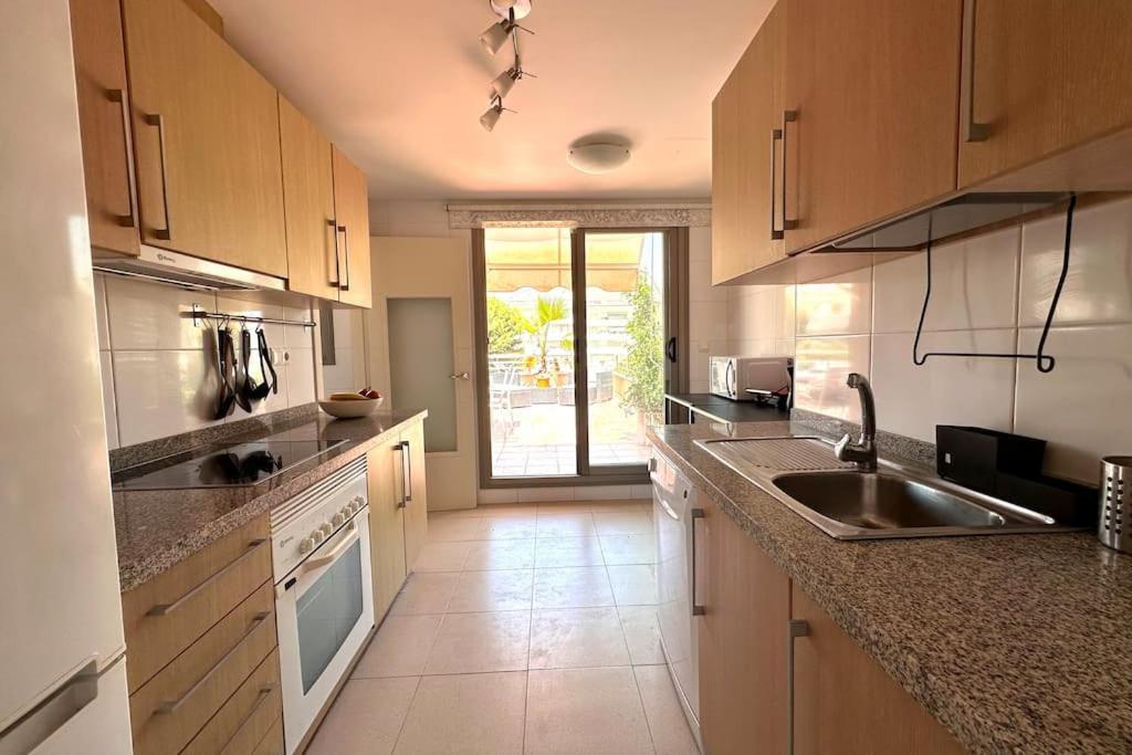 شقة Atico Puerto Marina 2 Hab Con Piscina, 500M De La Plata توريمولينوس المظهر الخارجي الصورة